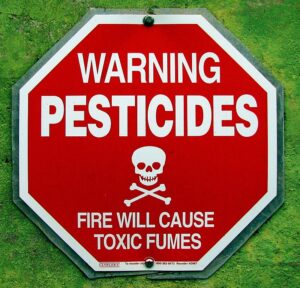 Are pest control chemicals harmful to humans?