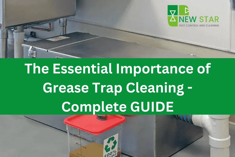 Importance of grease trap cleaning